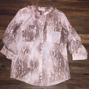 Calvin Klein Blouse Medium
